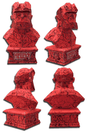 Hellboy Busts